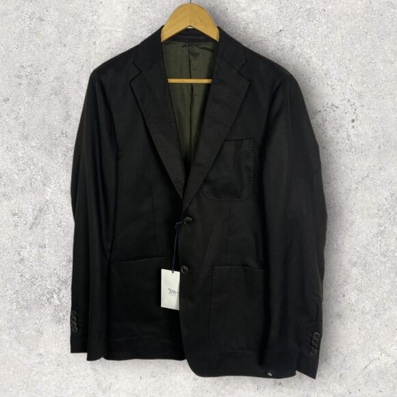 NWT Tiger of Sweden Federova Lyocell Twill Sports Jacket Blazer Chocolate Brown - Picture 7 of 14